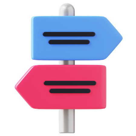 Direção  3D Icon