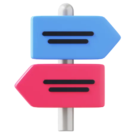 Direção  3D Icon