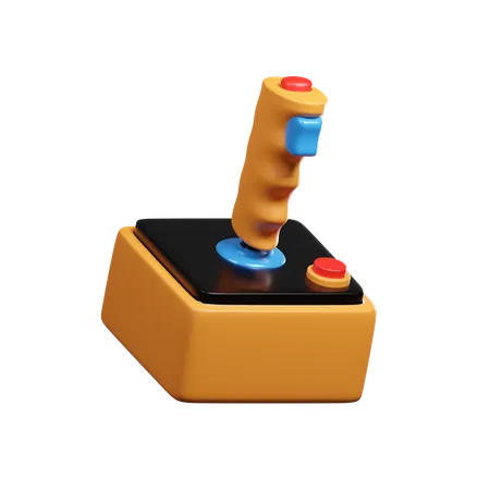 Dirección con joystick  3D Icon