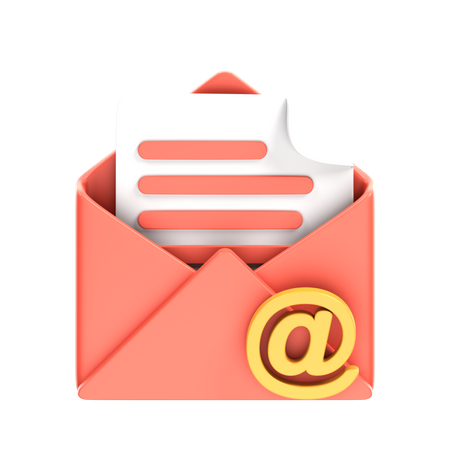 Correo Electronico  3D Icon