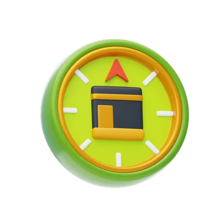 Dirección de la qibla  3D Icon