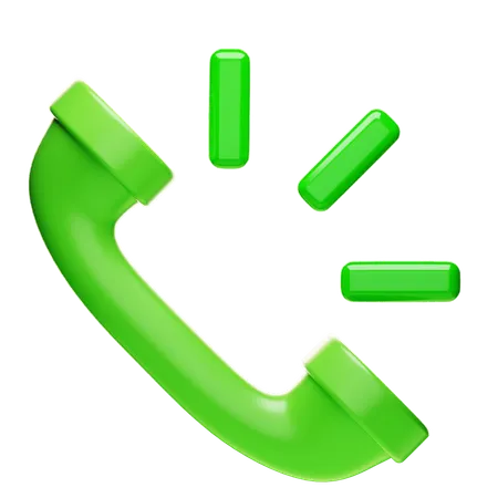 Direct Call  3D Icon