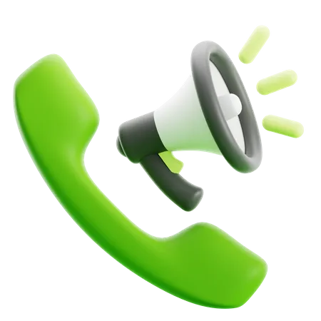 Direct Call 3D Icon