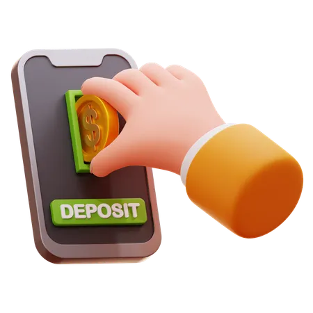 DIRECT DEPOSIT  3D Icon