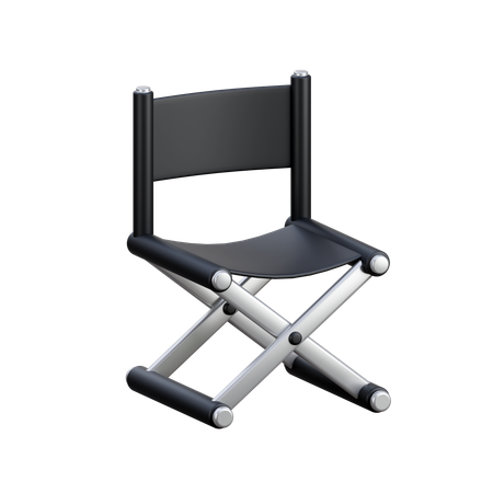 Chaise de réalisateur  3D Icon