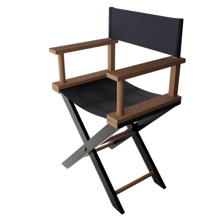 Chaise de réalisateur  3D Icon