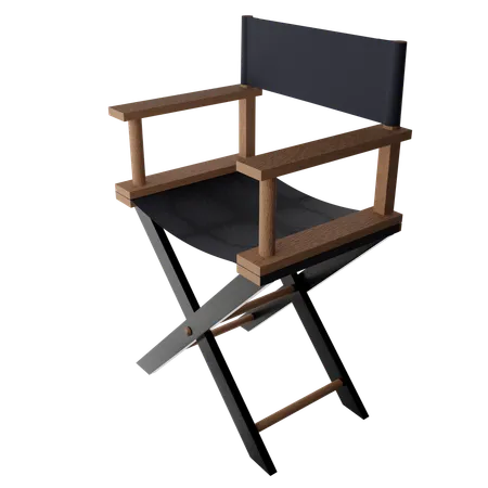 Chaise de réalisateur  3D Icon