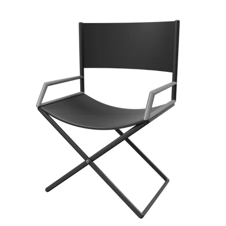 Chaise de réalisateur  3D Icon