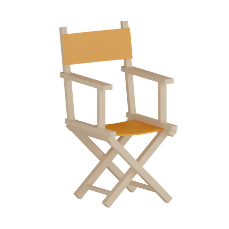 Chaise de réalisateur  3D Icon