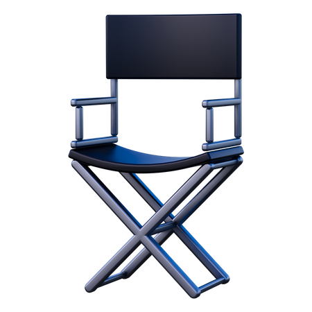 Chaise de réalisateur  3D Icon