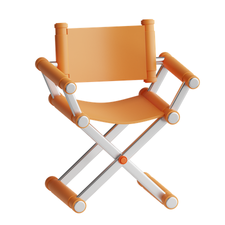 Chaise de réalisateur  3D Icon