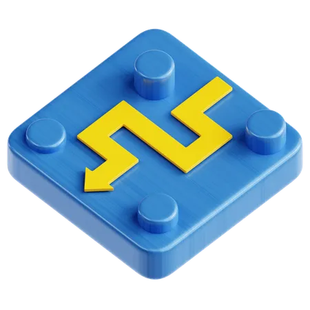 방향  3D Icon