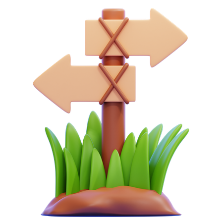 Direction  3D Icon