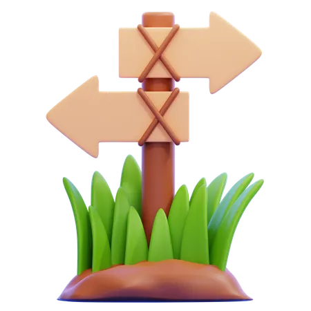 Direction  3D Icon