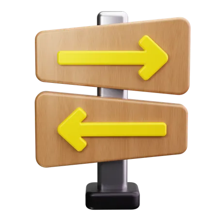 Direction  3D Icon