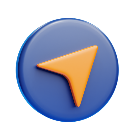 Direction  3D Icon