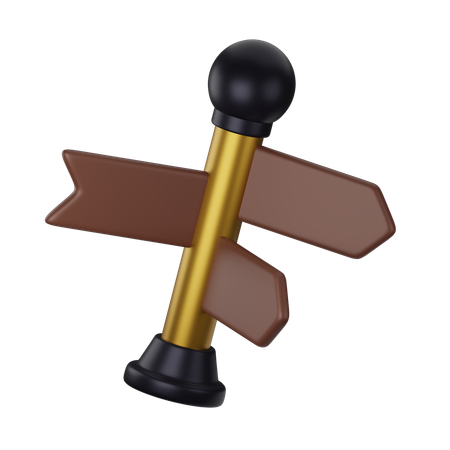 Direction  3D Icon