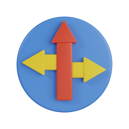 Direction Arrows  3D Icon