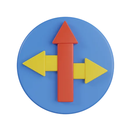 Direction Arrows  3D Icon