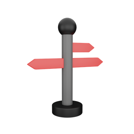 Direction Board  3D Icon