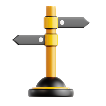 Direction Board  3D Icon