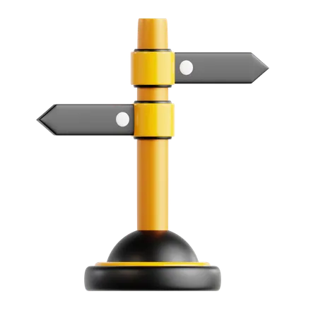 Direction Board  3D Icon