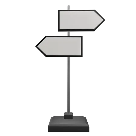 Direction Board  3D Icon