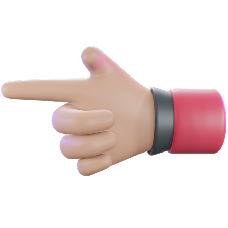 Direction Showing  3D Icon