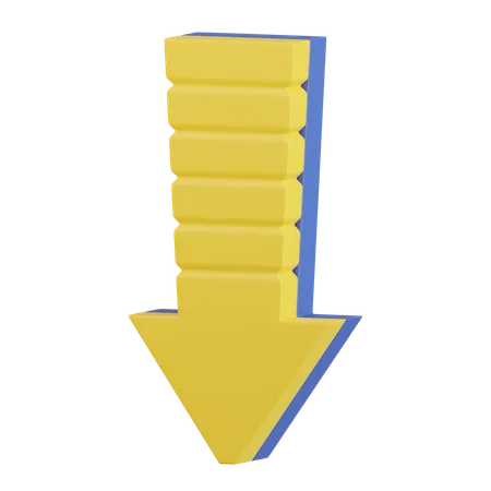 Directional Shift Arrows  3D Icon