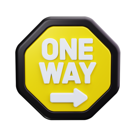 Directional Traffic  3D Icon