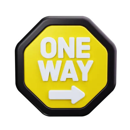 Directional Traffic  3D Icon