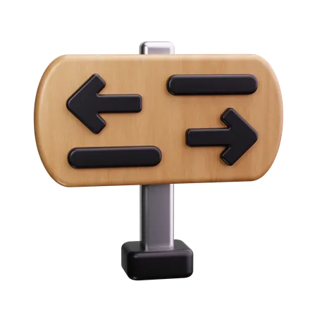 Directions  3D Icon