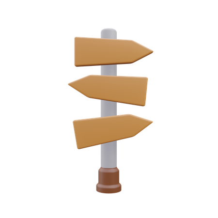 Directions  3D Icon