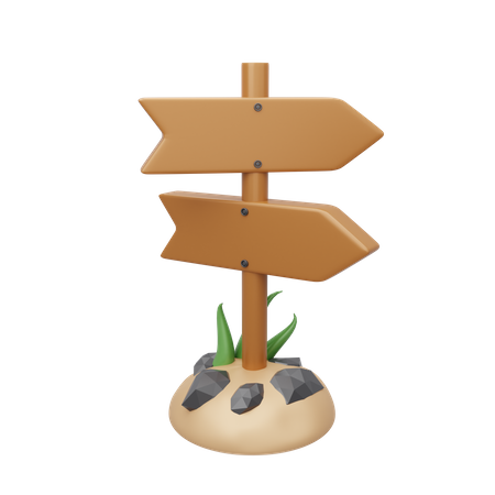 Directions 3D Icon