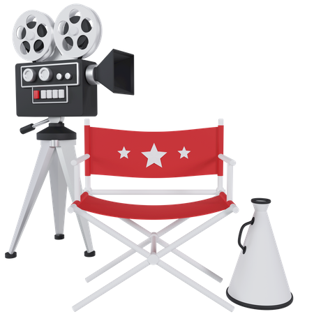 Director  3D Icon