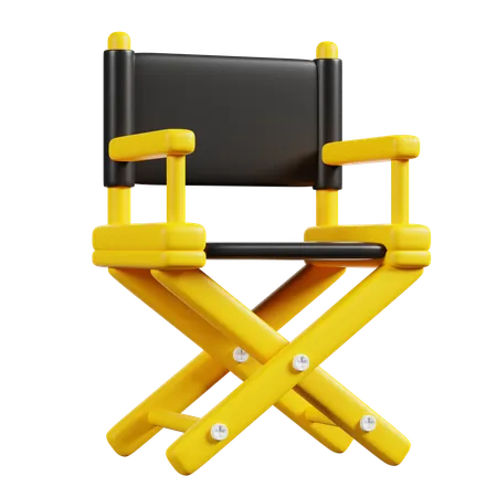 Director chair  3D Icon