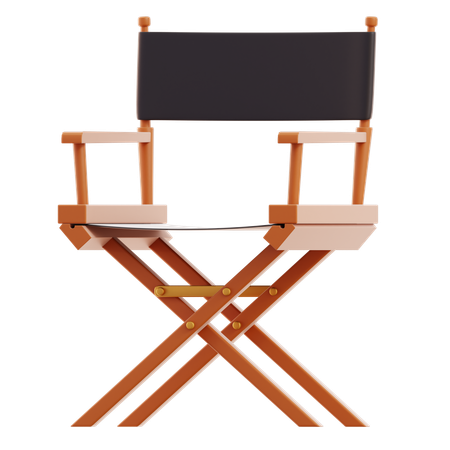 Director Chair  3D Icon