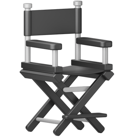 Director Chair  3D Icon