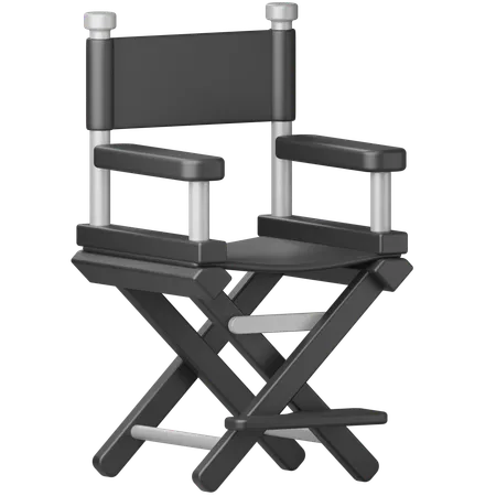 Director Chair  3D Icon