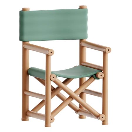 Director Chair  3D Icon