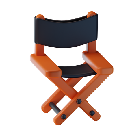 Director Chair  3D Icon