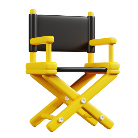 Director chair  3D Icon