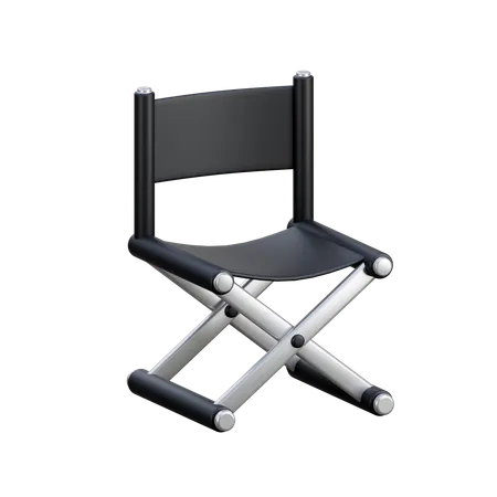 Director Chair  3D Icon