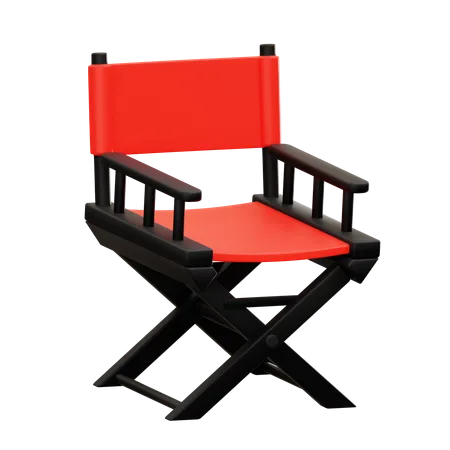 Director Chair  3D Icon