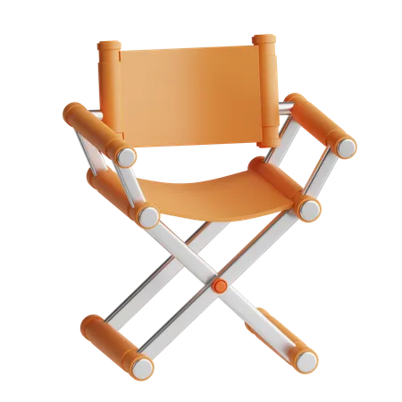 Director Chair  3D Icon