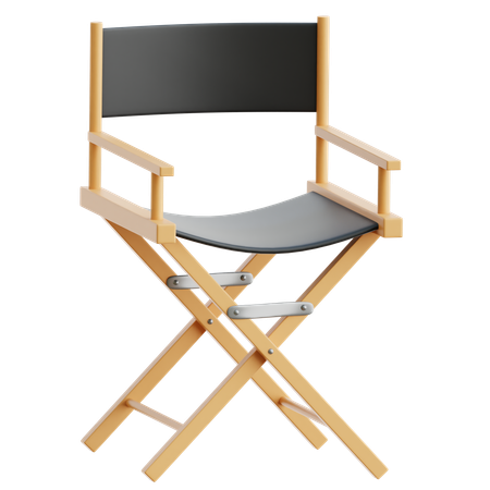 Director Chair  3D Icon