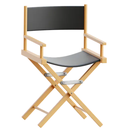 Director Chair  3D Icon