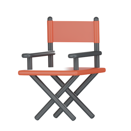 Director Chair  3D Icon