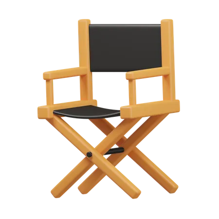 Director Chair  3D Icon