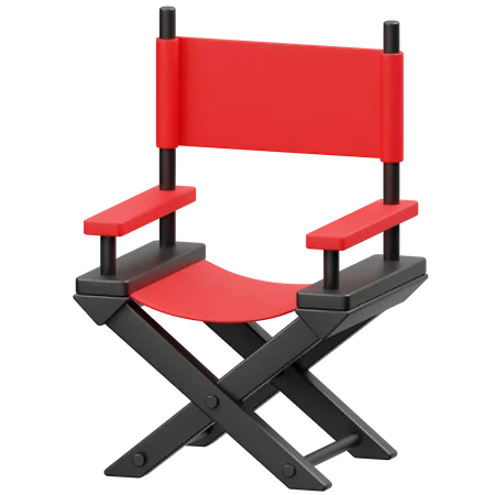 Director Chair  3D Icon